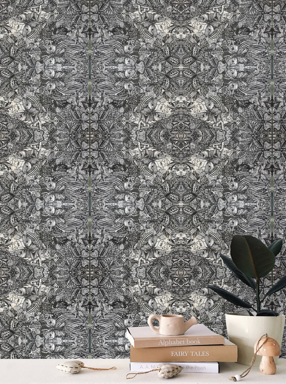 How to style a room with maximalist wallpaper