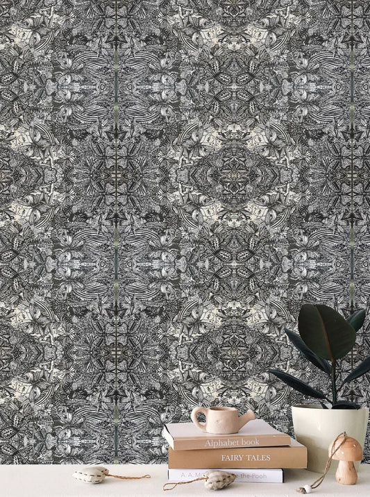 How to style a room with maximalist wallpaper