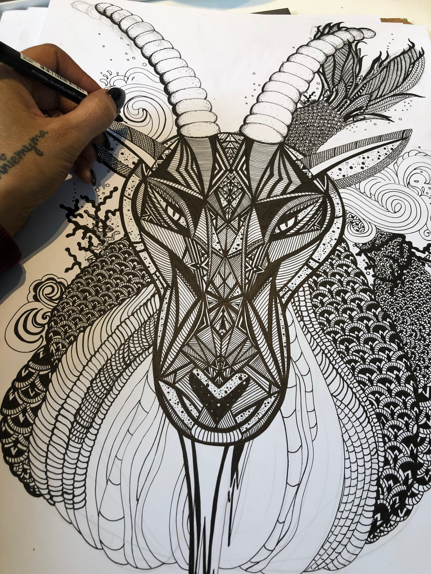 CAPRICORN Star Sign Fine Art Prints